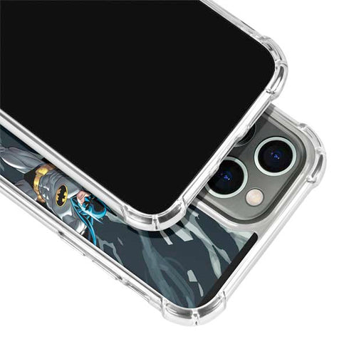 DC Comics The Joker vs Batman Art iPhone 13 Pro Max Clear Case